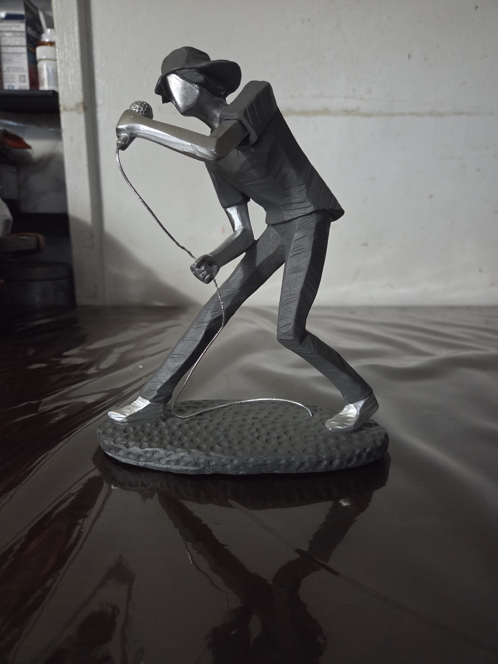 Musical statue, gift, modern home decor, 8.7 inches